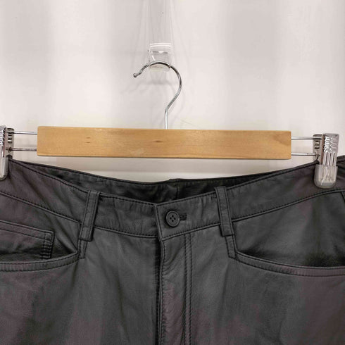 リキエルオム RYKIEL HOMME カウレザーパンツ メンズ 48