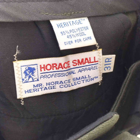 HORACE SMALL センタープレス スラックス メンズ 31R