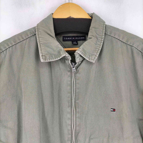 トミーヒルフィガー TOMMY HILFIGER スイングトップ ジップアップ ブルゾン メンズ import:L