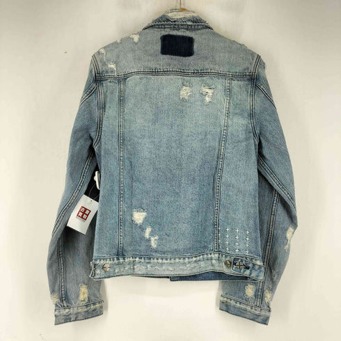 スビ KSUBI ダメージ加工 デニムジャケット メンズ JPN:L
