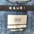 スビ KSUBI ダメージ加工 デニムジャケット メンズ JPN:L