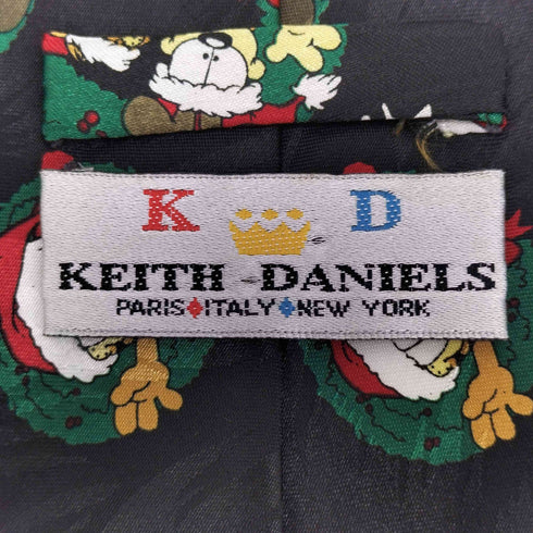 KEITH DANIELS 総柄ネクタイ メンズ