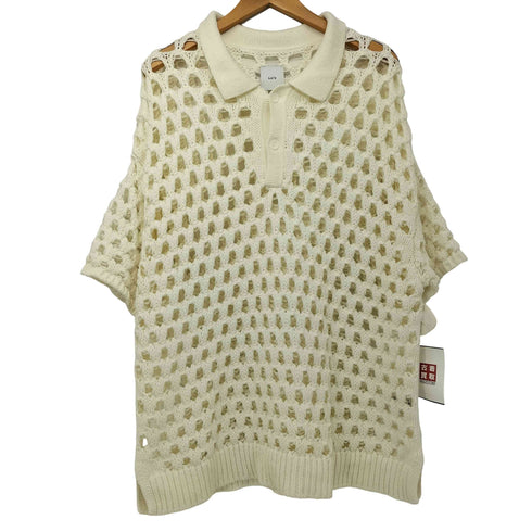 ルイス Luis 25SS 透かし編みニットポロ メンズ FREE