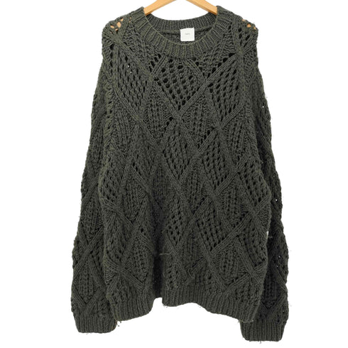 ルイス Luis 22AW ハンドパターンニット メンズ FREE