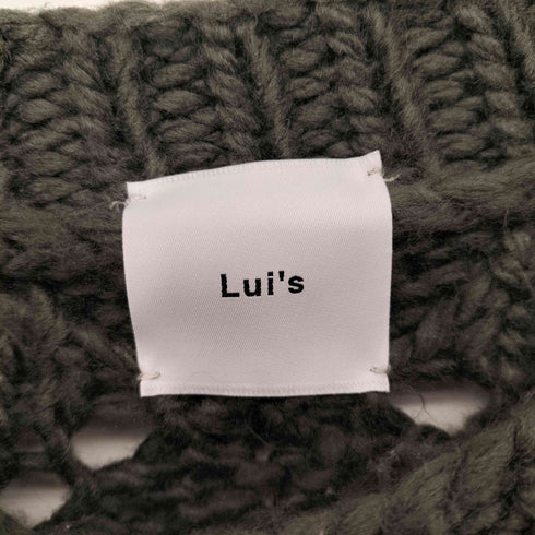 ルイス Luis 22AW ハンドパターンニット メンズ FREE