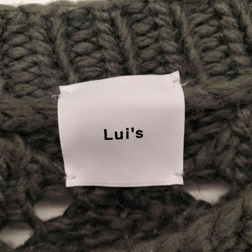 ルイス Luis 22AW ハンドパターンニット メンズ FREE