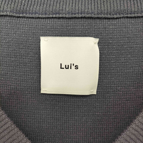 ルイス Luis サイドスリット ニットベスト メンズ FREE