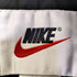 ナイキ NIKE 90s 白タグ スウッシュ刺繍 ナイロン ジップアップジャケット メンズ import:M
