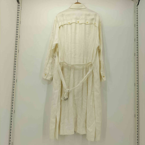 ローブスアンドコンフェクションズ Robes&Confections Twill Stripe Linen Ventilation Shirt Coat ツイル ストライプ リネン ベンチレーション シャツ コート メンズ JPN:3