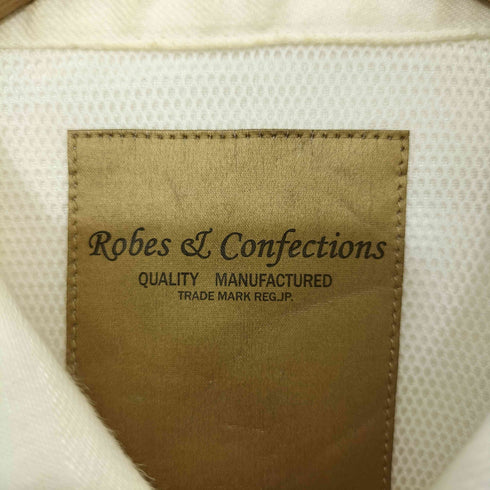 ローブスアンドコンフェクションズ Robes&Confections Twill Stripe Linen Ventilation Shirt Coat ツイル ストライプ リネン ベンチレーション シャツ コート メンズ JPN:3