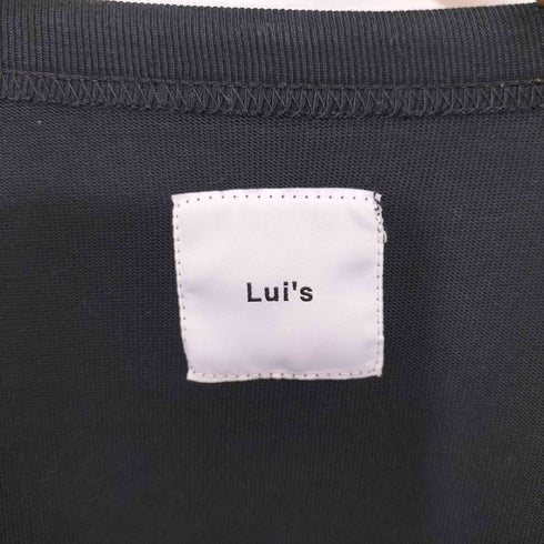 ルイス Luis ラウンドヘム クルーネック L/S Tシャツ メンズ FREE