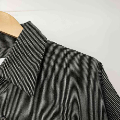 ルイス Luis ストライプ レギュラーカラー S/S シャツ メンズ FREE