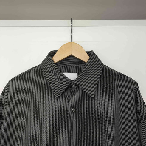 ルイス Luis ストライプ レギュラーカラー S/S シャツ メンズ FREE