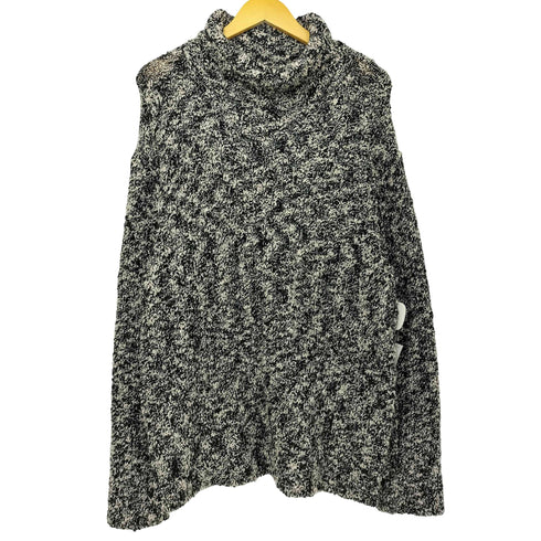 ルイス Luis バイカラー ミックス ハイネックニット メンズ JPN:M