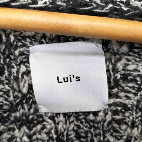 ルイス Luis バイカラー ミックス ハイネックニット メンズ JPN:M