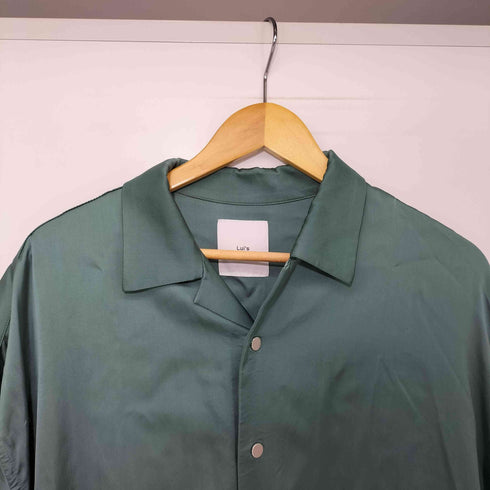 ルイス Luis ドローコード スナップボタン ビッグシルエット S/S シャツ メンズ FREE