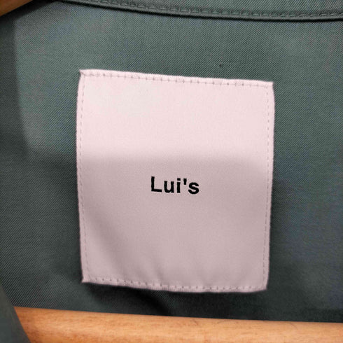 ルイス Luis ドローコード スナップボタン ビッグシルエット S/S シャツ メンズ FREE
