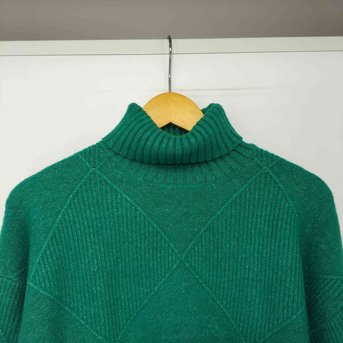 ルイス Luis 22AW アーガイル柄タートルニット メンズ JPN:M