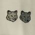 メゾンキツネ MAISON KITSUNE 24SS Double Bold Fox Head Patch Comfort T-Shirt ダブルボールド フォックスヘッド パッチ コンフォート シャツ メンズ import:XL