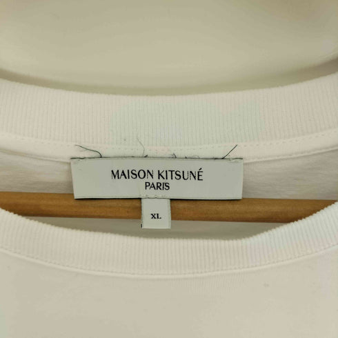 メゾンキツネ MAISON KITSUNE 24SS Double Bold Fox Head Patch Comfort T-Shirt ダブルボールド フォックスヘッド パッチ コンフォート シャツ メンズ import:XL