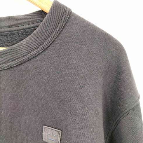 アクネストゥディオズ ACNE STUDIOS Fairview Face Sweatshirt ロゴパッチ スウェット メンズ M