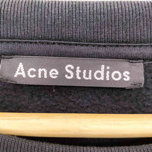 アクネストゥディオズ ACNE STUDIOS Fairview Face Sweatshirt ロゴパッチ スウェット メンズ M