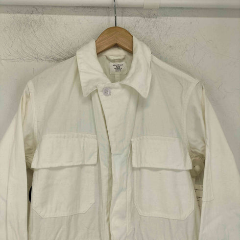 ユーエスエアーフォース U.S. AIR FORCE 87年会計 TENNIER INDUSTRIES社製 ホワイトコットン カバーオール メンズ SMALL-LONG