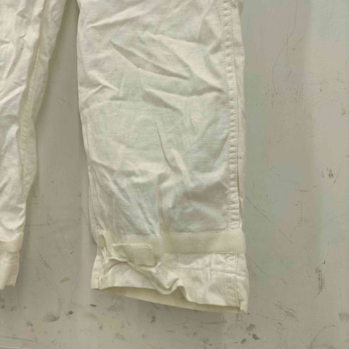 ユーエスエアーフォース U.S. AIR FORCE 87年会計 TENNIER INDUSTRIES社製 ホワイトコットン カバーオール メンズ SMALL-LONG