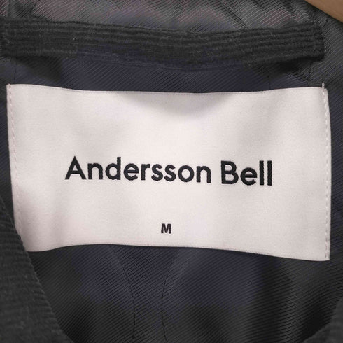 アンダースンベル Andersson Bell corduroy&leather varsity jacket メンズ import:M