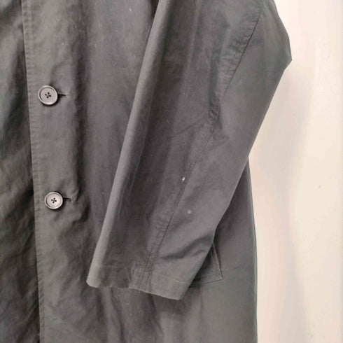 エディフィス EDIFICE ツイル ステンカラーコート メンズ JPN:S