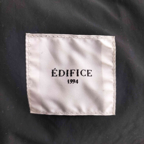 エディフィス EDIFICE ツイル ステンカラーコート メンズ JPN:S