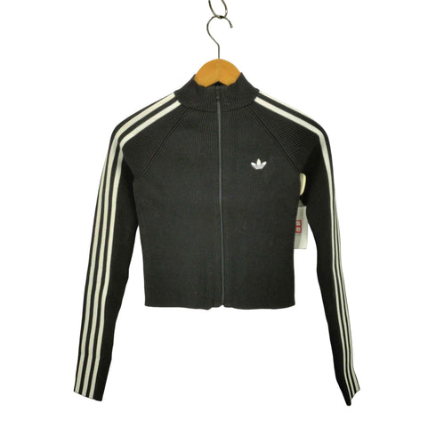 アディダスオリジナルス adidas Originals ADICOLOR 3 STRIPES SLIM KNIT TRACK TOP レディース JPN:M
