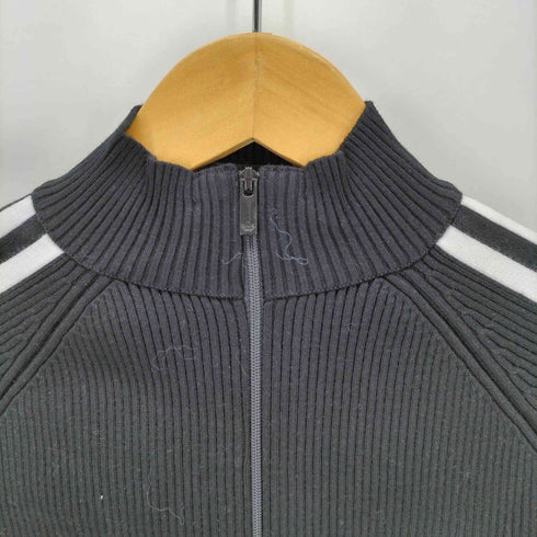 アディダスオリジナルス adidas Originals ADICOLOR 3 STRIPES SLIM KNIT TRACK TOP レディース JPN:M