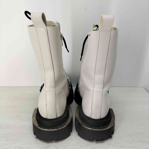 チャールズアンドキース CHARLES&KEITH Selma セルマー チャンキーチェーンカーフブーツ レディース JPN:37