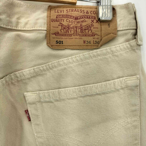 リーバイス Levis 90s USA製 501 ボタン裏刻印546 ボタンフライ デニムパンツ メンズ W36 L36