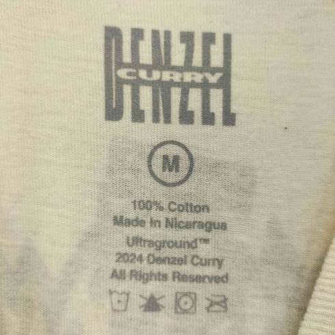 フロントプリントクルーネック案袖Tシャツ メンズ import:M