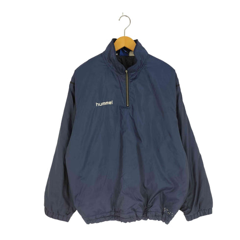 ヒュンメル HUMMEL ハーフジップ パテッドプルオーバー メンズ