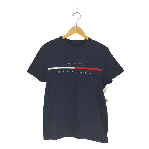 トミーヒルフィガー TOMMY HILFIGER 刺繍ロゴ Tシャツ レディース import:S