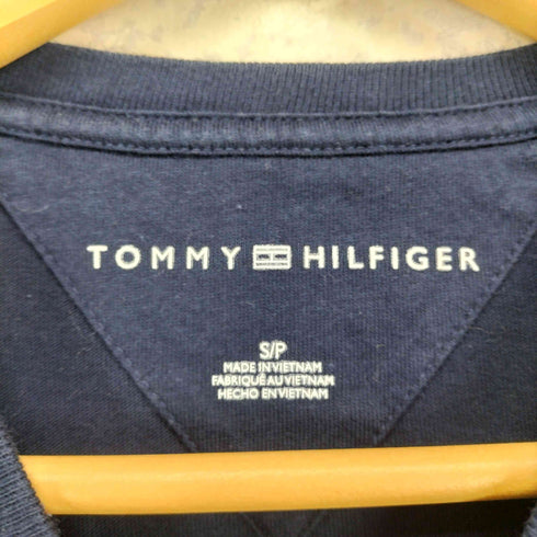 トミーヒルフィガー TOMMY HILFIGER 刺繍ロゴ Tシャツ レディース import:S