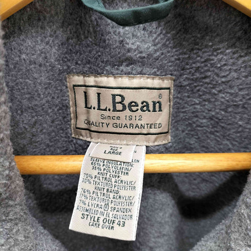 エルエルビーン L.L.Bean WARM-UP JACKET ウォームアップジャケット 裏地フリース メンズ LARGE