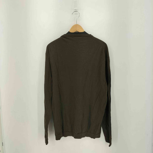 ザラ ZARA WOOL COTTON SWEATER ウールコットン Vネック セーター メンズ import:XL