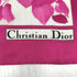 クリスチャンディオール Christian Dior 花×千鳥格子 スカーフ レディース ONE SIZE