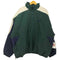 リーボック Reebok 90S vintage reebok big logo sportswear harf zipper jacket マルチカラー ナイロンジャケット メンズ import:XL