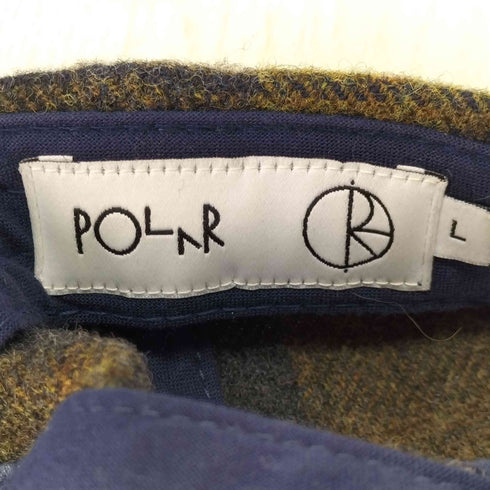 ポーラースケートカンパニー POLAR SKATE CO. Wool Stroke Logo Caps メンズ