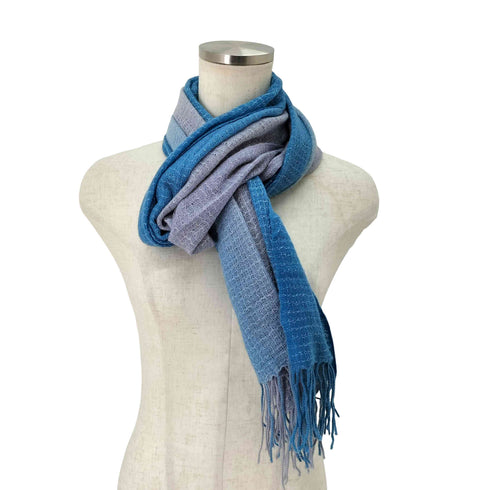 ランバンコレクション LANVIN COLLECTION グラデーション マフラー レディース ONE SIZE