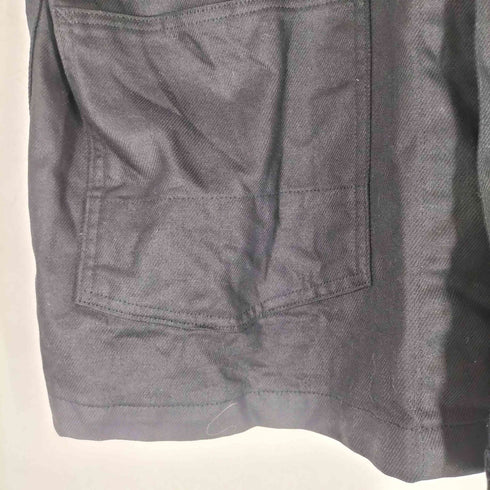 エドウィン EDWIN MADE IN JAPAN COVERALL ブラックデニムカバーオールジャケット メンズ XL