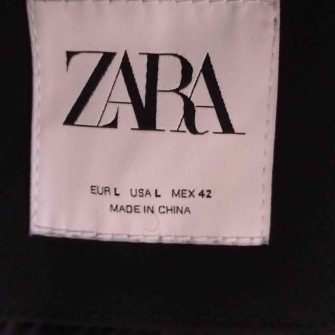 ザラ ZARA 中綿切り替えベスト メンズ import:L