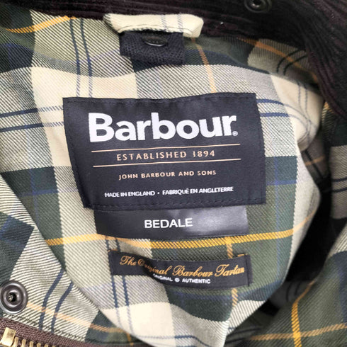 バブアー Barbour 25AW BEDALE ワックス ジャケット レギュラーフィット メンズ 40