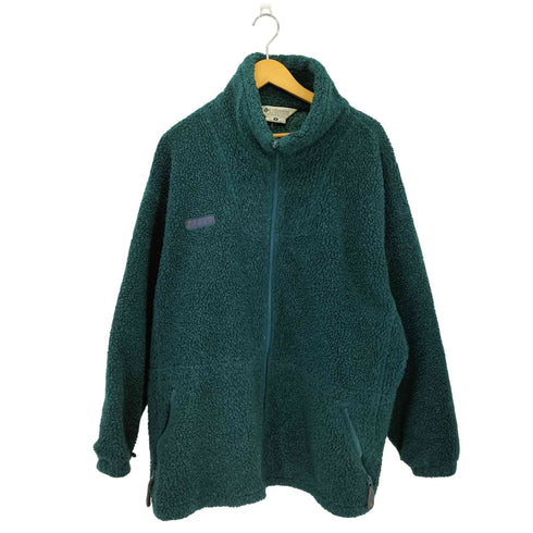 コロンビア Columbia 90s フルジップ ボアフリース ジャケット メンズ 1X