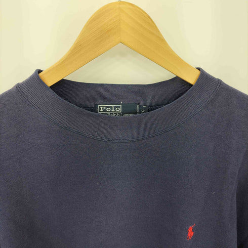 ポロバイラルフローレン Polo by RALPH LAUREN 90s ポニー刺繍クルーネックスウェット メンズ M